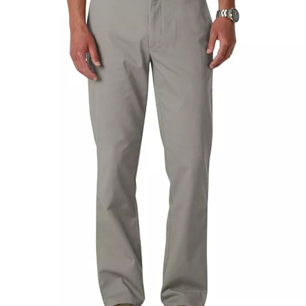 Dockers Signature Khaki Slim Fit D1 Pants Men’s 36x29 No Wrinkle Cotton